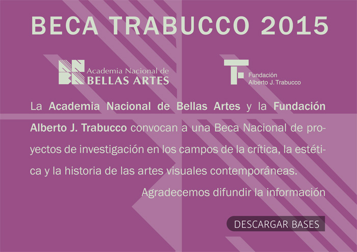Beca Trabucco 2015 | ANBA