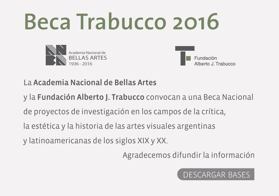 Beca Trabucco 2016 | ANBA
